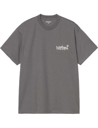 Wiptopia Script T-Shirt - Porphyry/Wax