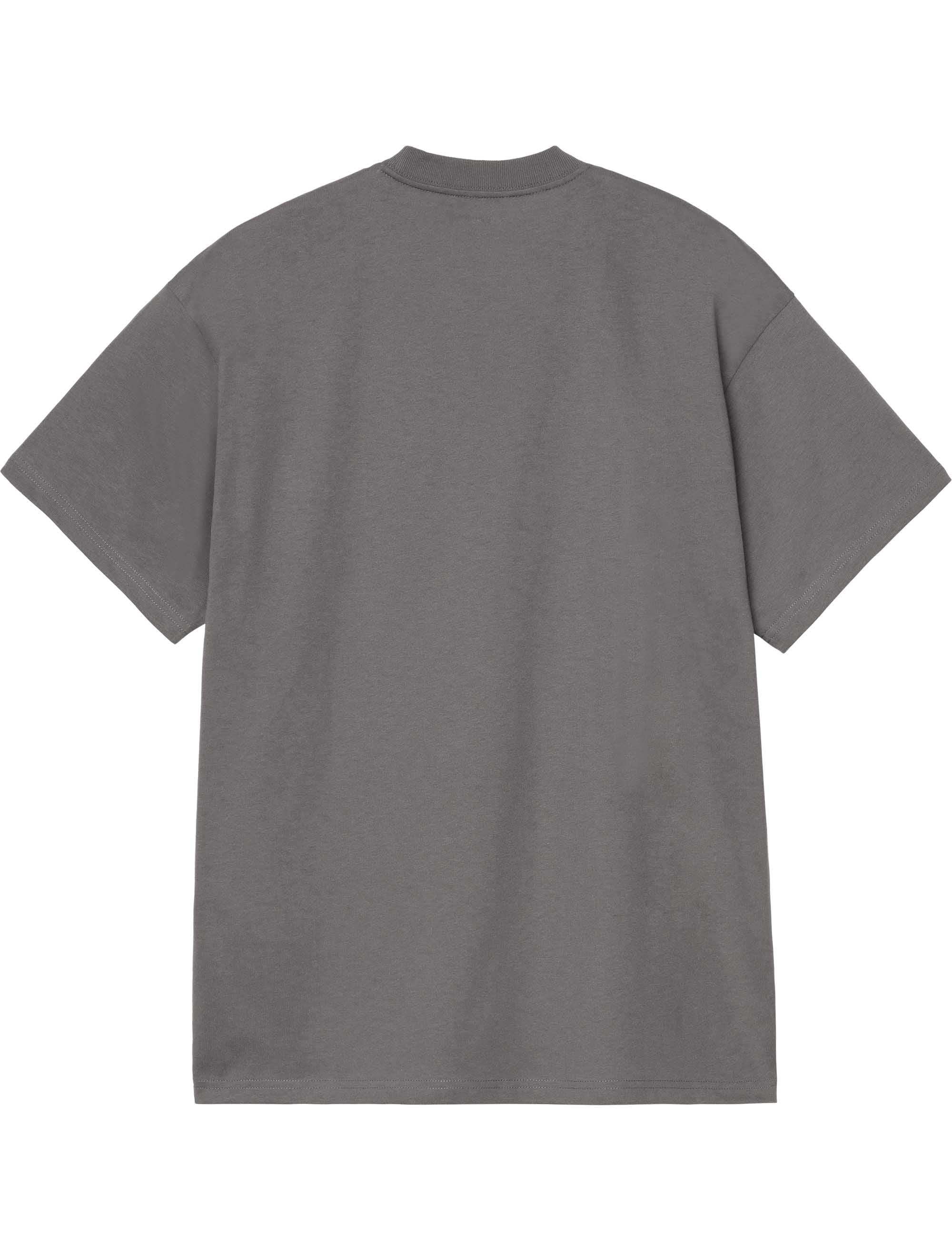 Carhartt WIP Wiptopia Script T-Shirt - Porphyry/Wax