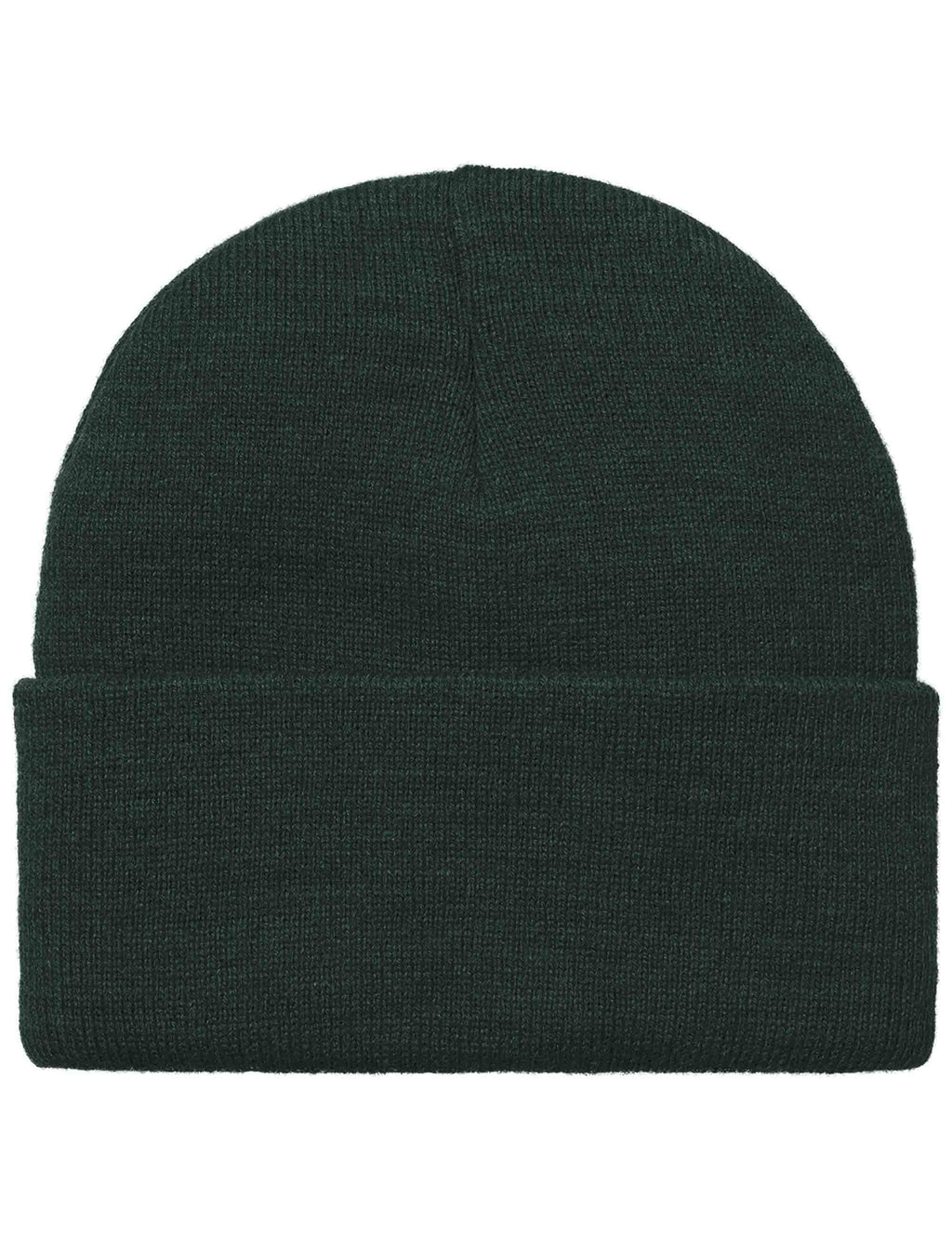 American Script Beanie Hat - Dark Fir