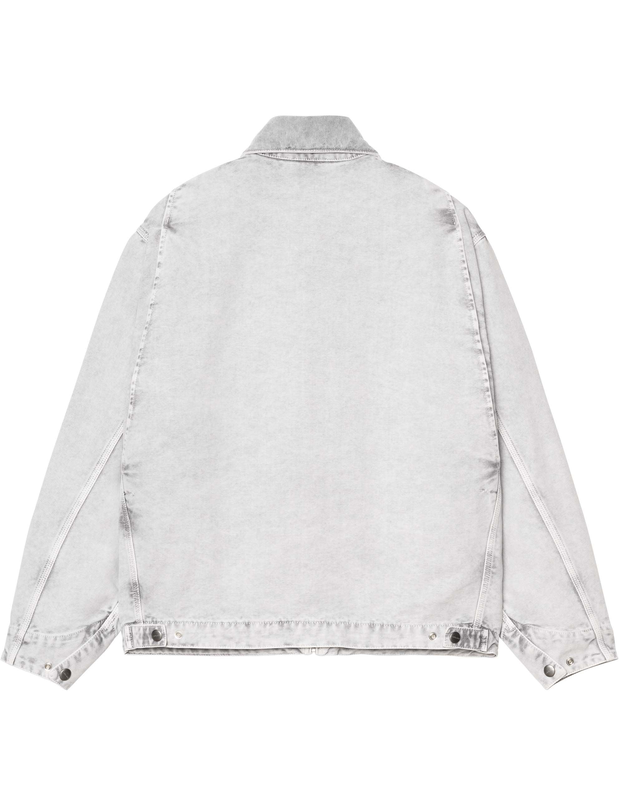 Carhartt WIP OG Detroit Jacket - Black (Chalk Wash)