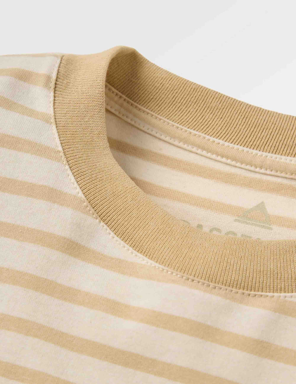 Zen Relaxed Stripe T-Shirt - Stone Stripe