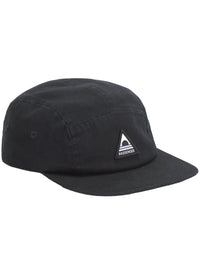 Fixie Recycled 5 Panel Cap - Faded Black