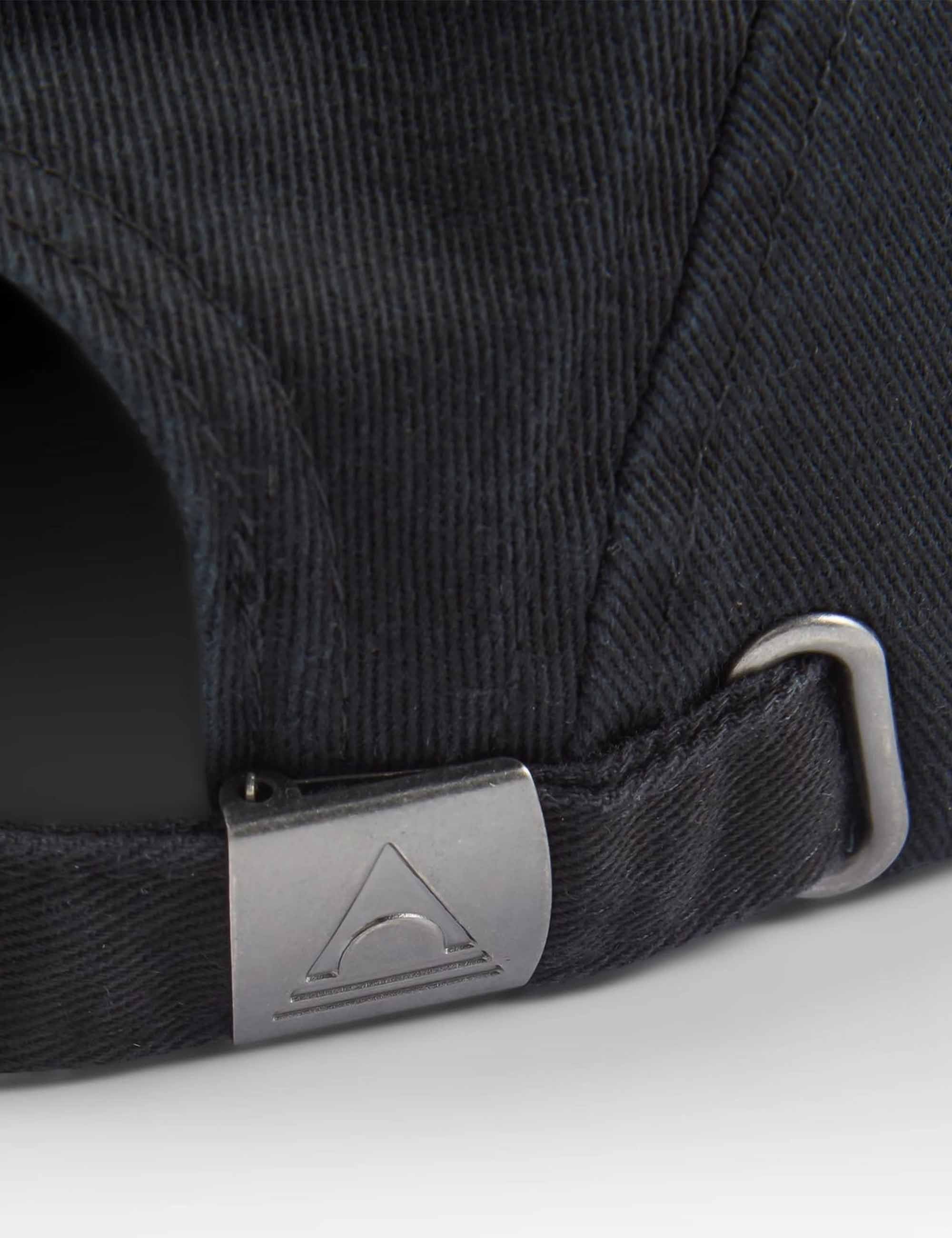 Passenger Fixie Recycled 5 Panel Cap - Faded Black