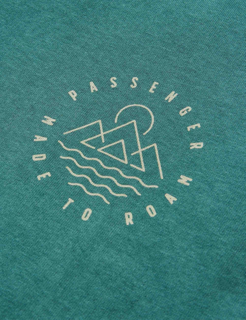 Escapism Recycled Cotton T-Shirt - Deep Ocean
