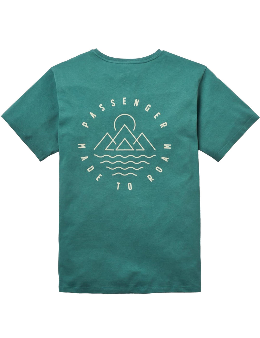 Escapism Recycled Cotton T-Shirt - Deep Ocean