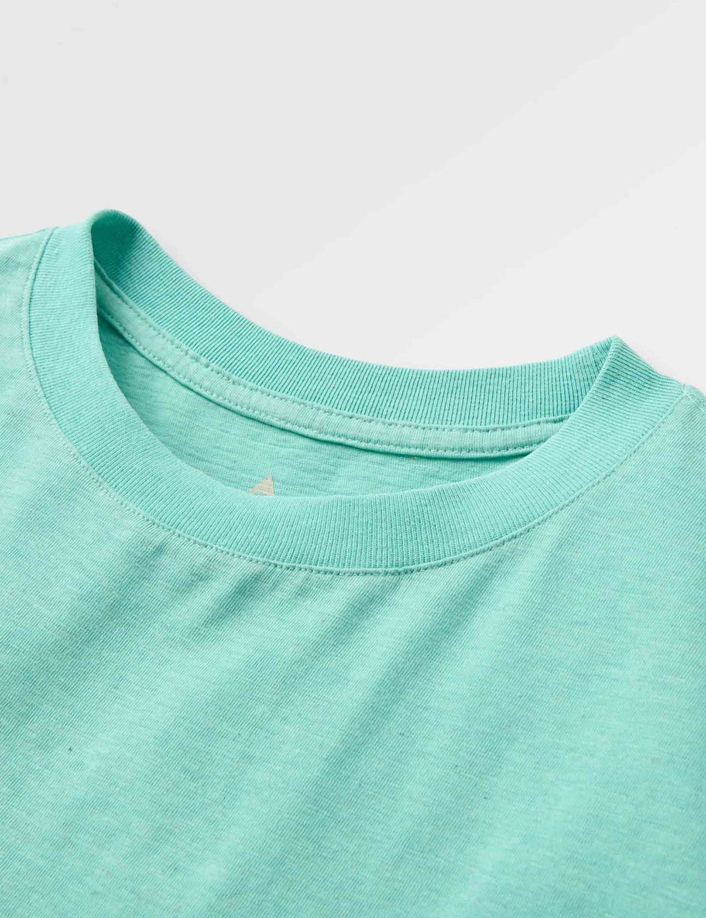 Dune Recycled Cotton T-Shirt - Aqua Marl