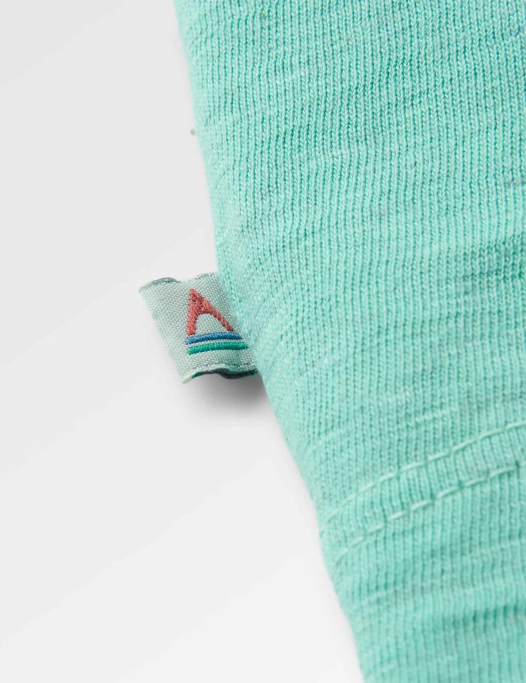 Dune Recycled Cotton T-Shirt - Aqua Marl