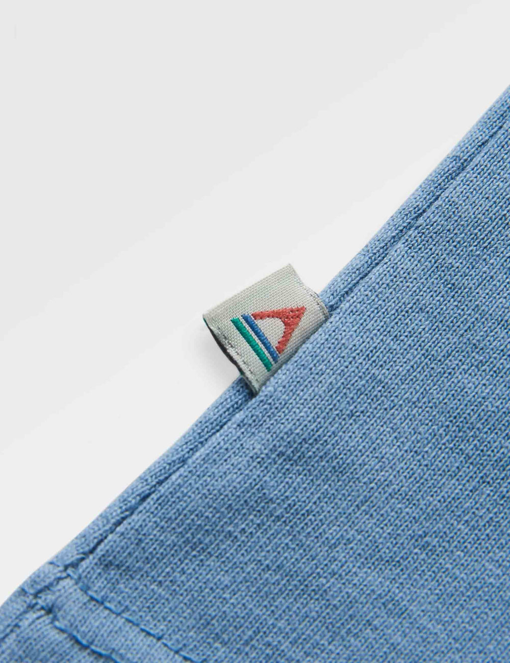 Dune Recycled Cotton T-Shirt - Faded Denim