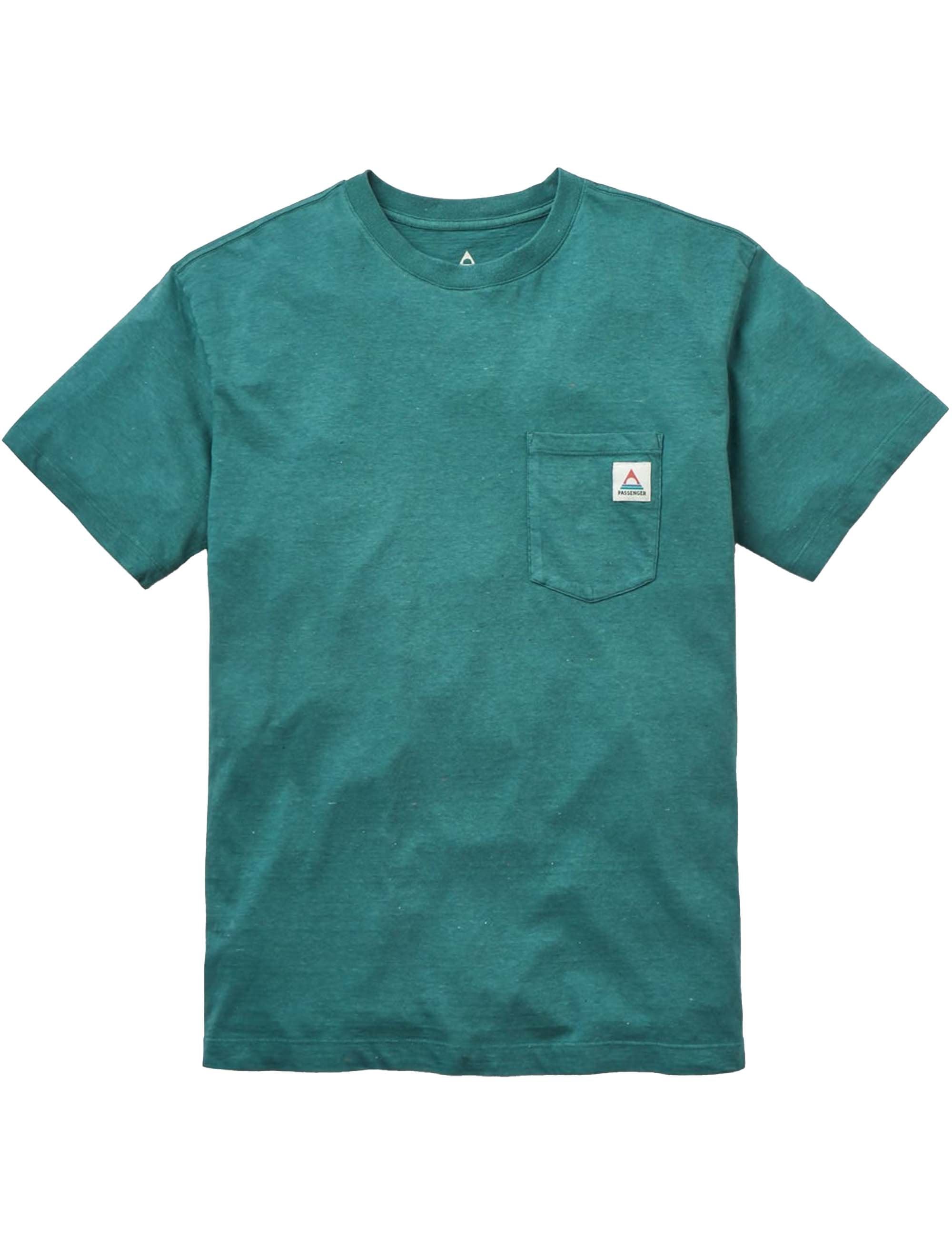 Passenger Heritage Relaxed Fit T-Shirt - Deep Ocean Marl