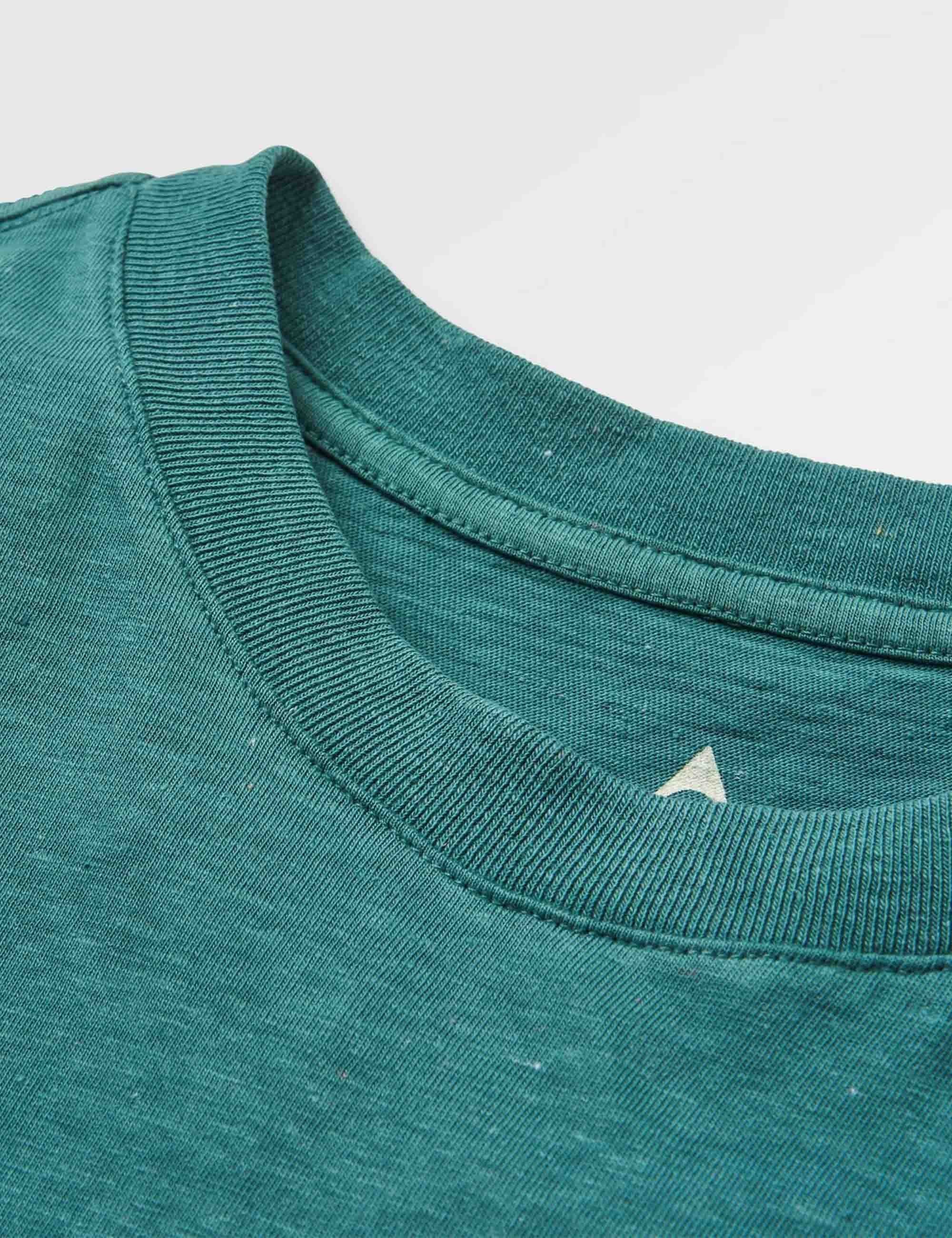 Passenger Heritage Relaxed Fit T-Shirt - Deep Ocean Marl