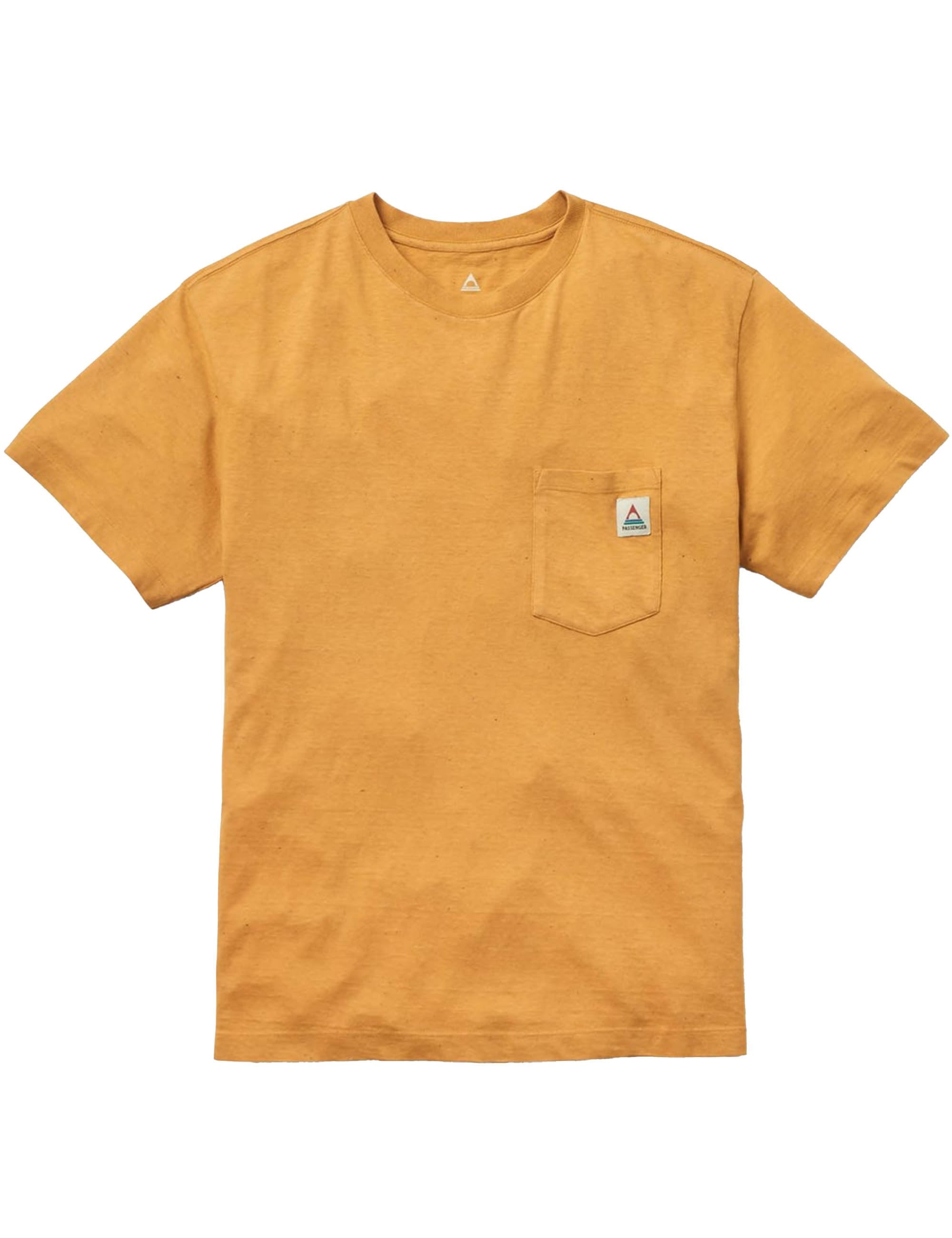Passenger Heritage Relaxed Fit T-Shirt - Spruce Yellow Marl