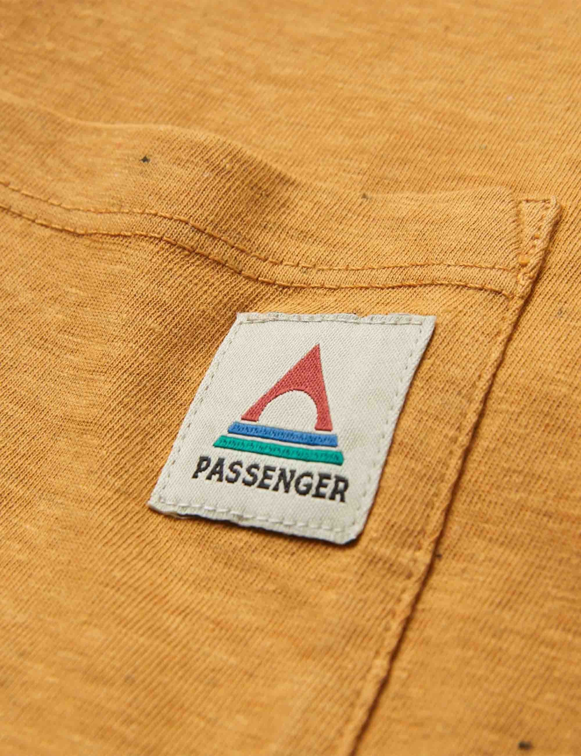 Passenger Heritage Relaxed Fit T-Shirt - Spruce Yellow Marl