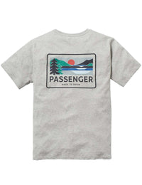 Roamer Recycled Cotton T-Shirt - Grey Marl