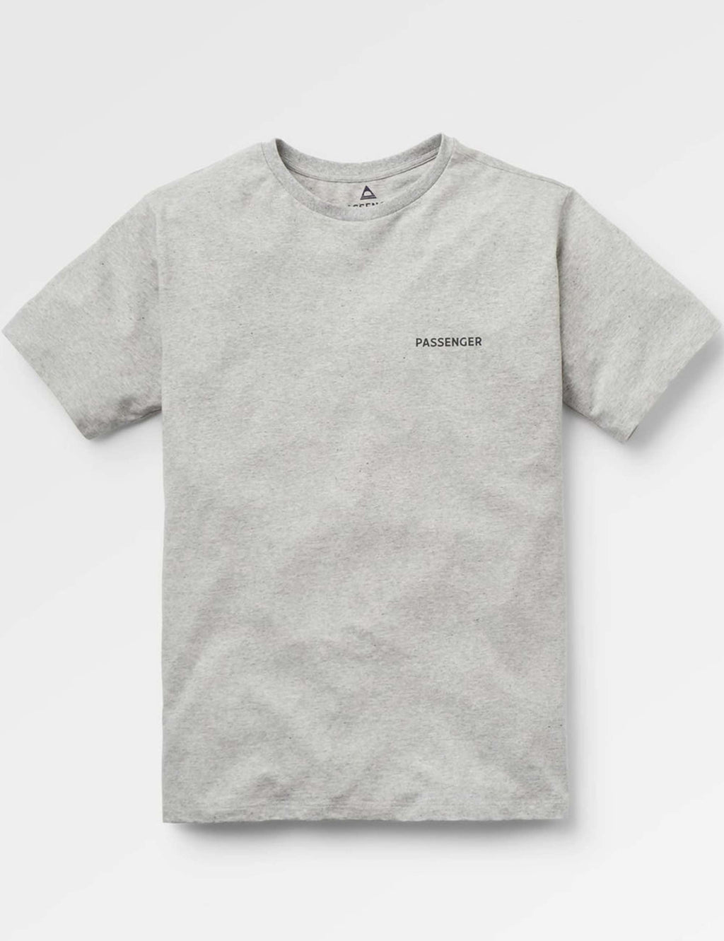 Roamer Recycled Cotton T-Shirt - Grey Marl