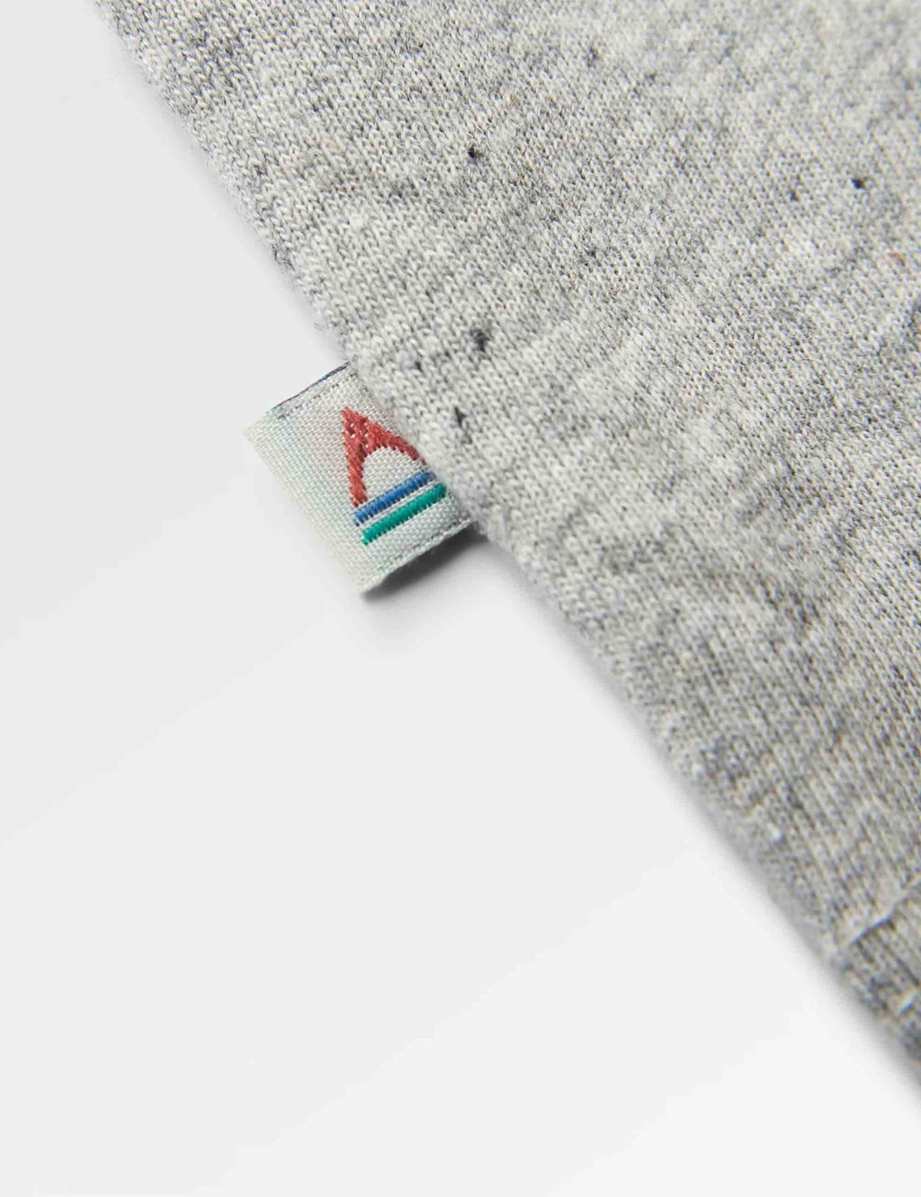 Roamer Recycled Cotton T-Shirt - Grey Marl