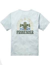 Outsiders Recycled Cotton T-Shirt - Ice Blue