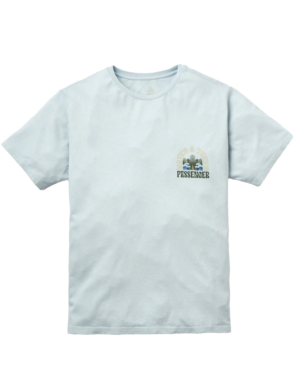 Outsiders Recycled Cotton T-Shirt - Ice Blue