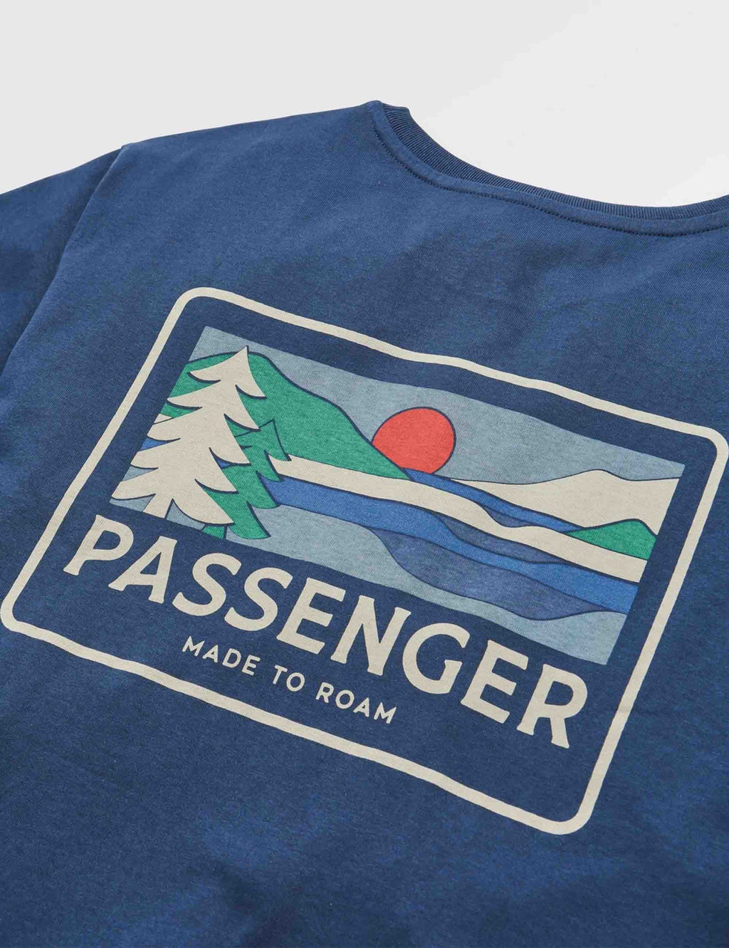 Roamer Recycled Cotton T-Shirt - Rich Navy