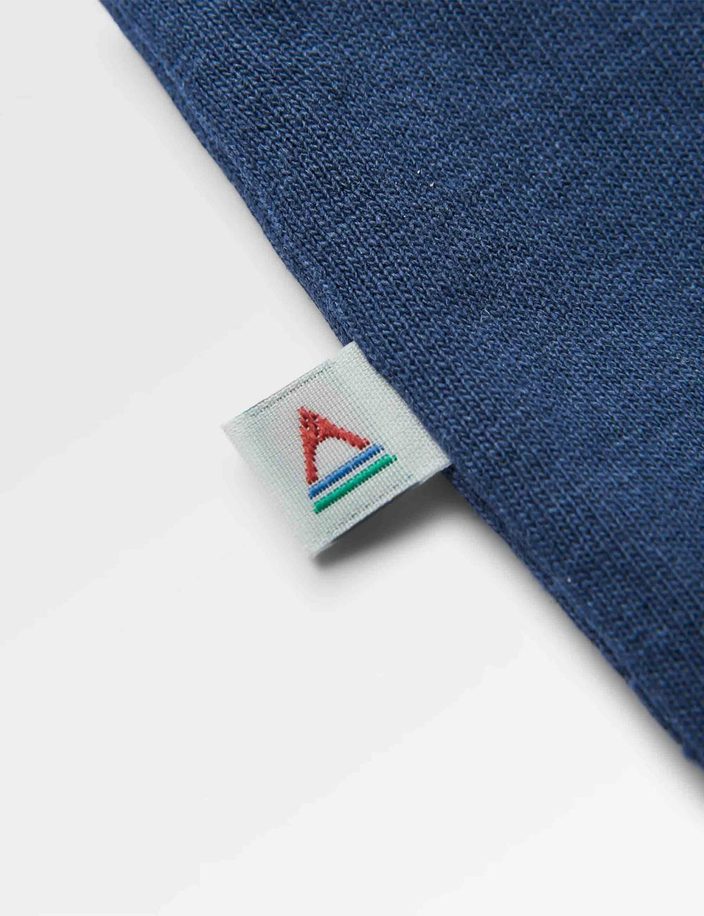 Roamer Recycled Cotton T-Shirt - Rich Navy