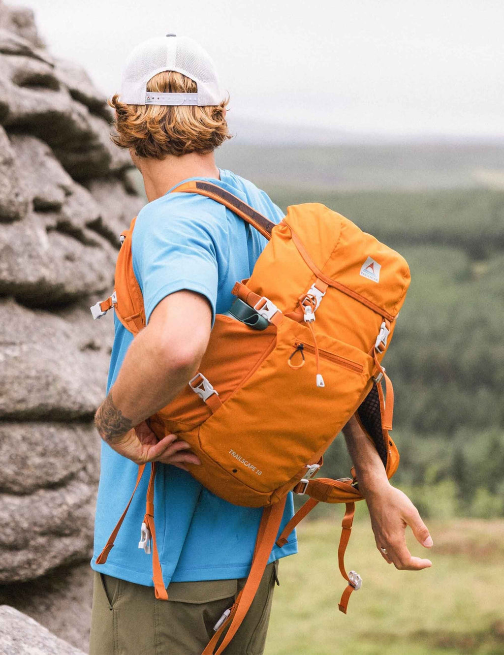 Trailscape 18L Recycled Backpack - Sunrise Orange