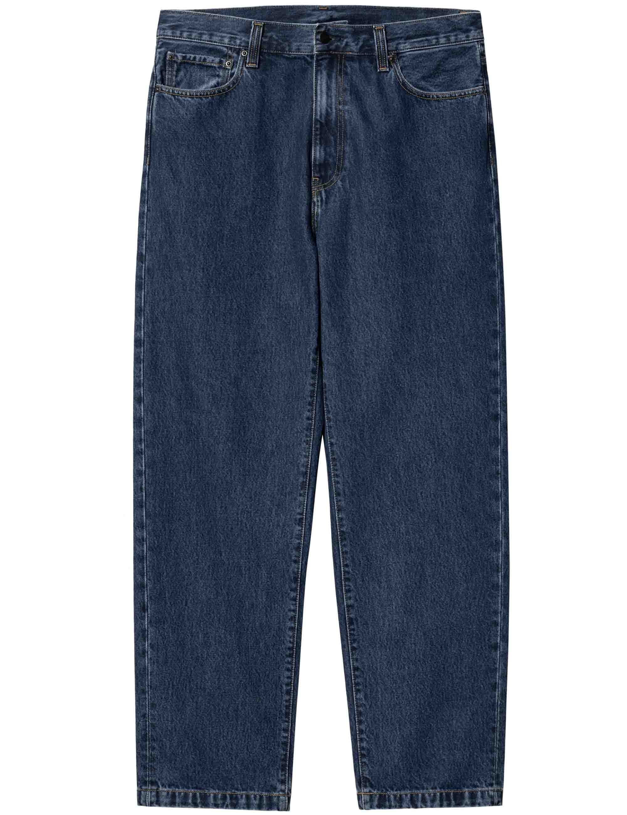 Carhartt WIP Aaron Denim Pant - Blue, Stone Washed