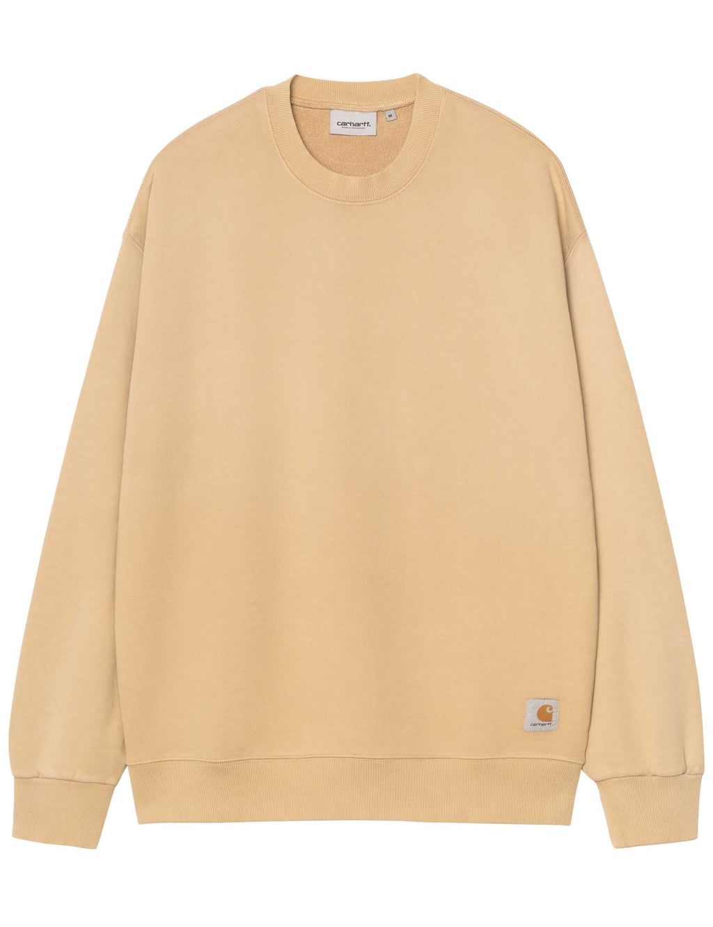 Hudson Crew Sweat - Dusty H Brown (Chalk Wash)