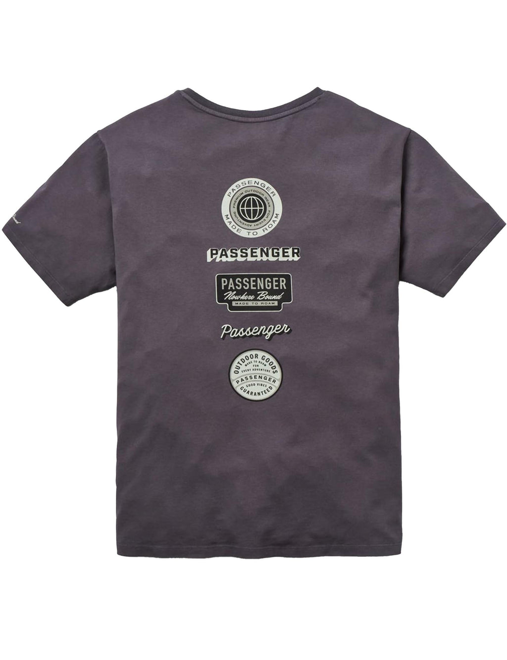 Guided Recycled Cotton T-Shirt - Charcoal