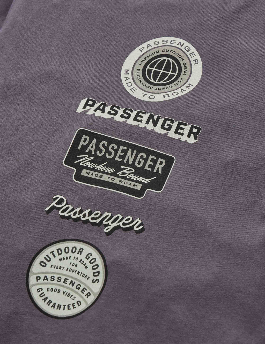 Guided Recycled Cotton T-Shirt - Charcoal
