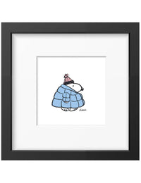 Snoopy Framed Art Print - Puffa