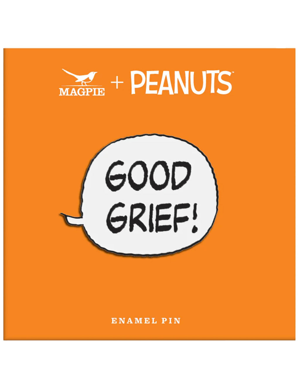 Snoopy Enamel Pin Badge - Vibes, Good Grief