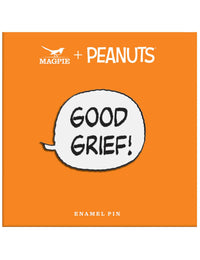 Snoopy Enamel Pin Badge - Vibes, Good Grief