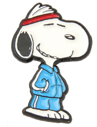 Snoopy Enamel Pin Badge - Track Star