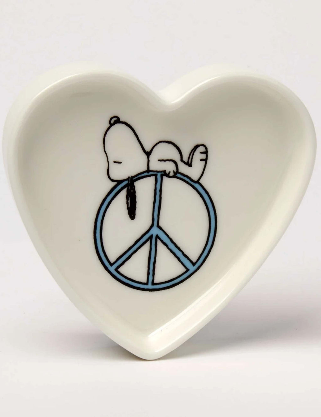 Snoopy Heart Trinket Tray - Peace