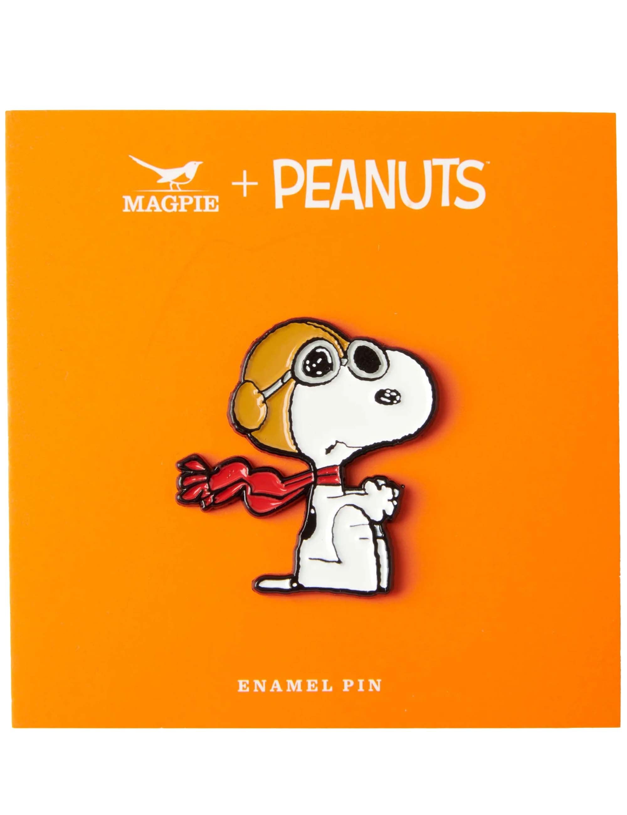 Peanuts Snoopy Enamel Pin Badge - Vibes, Flying Ace