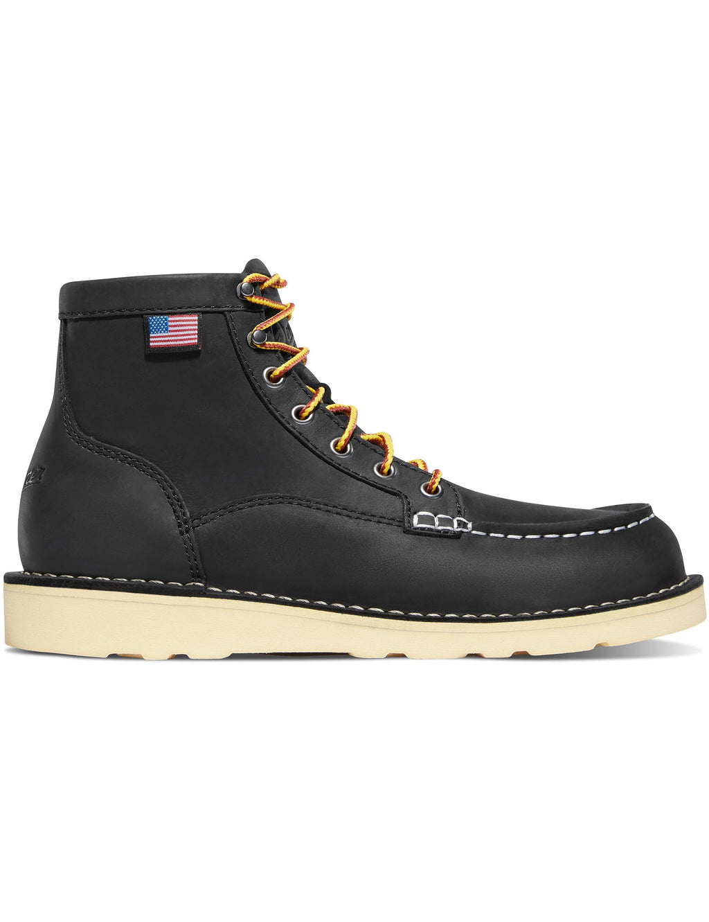 Women's Bull Run Moc Toe 6" Boot - Black