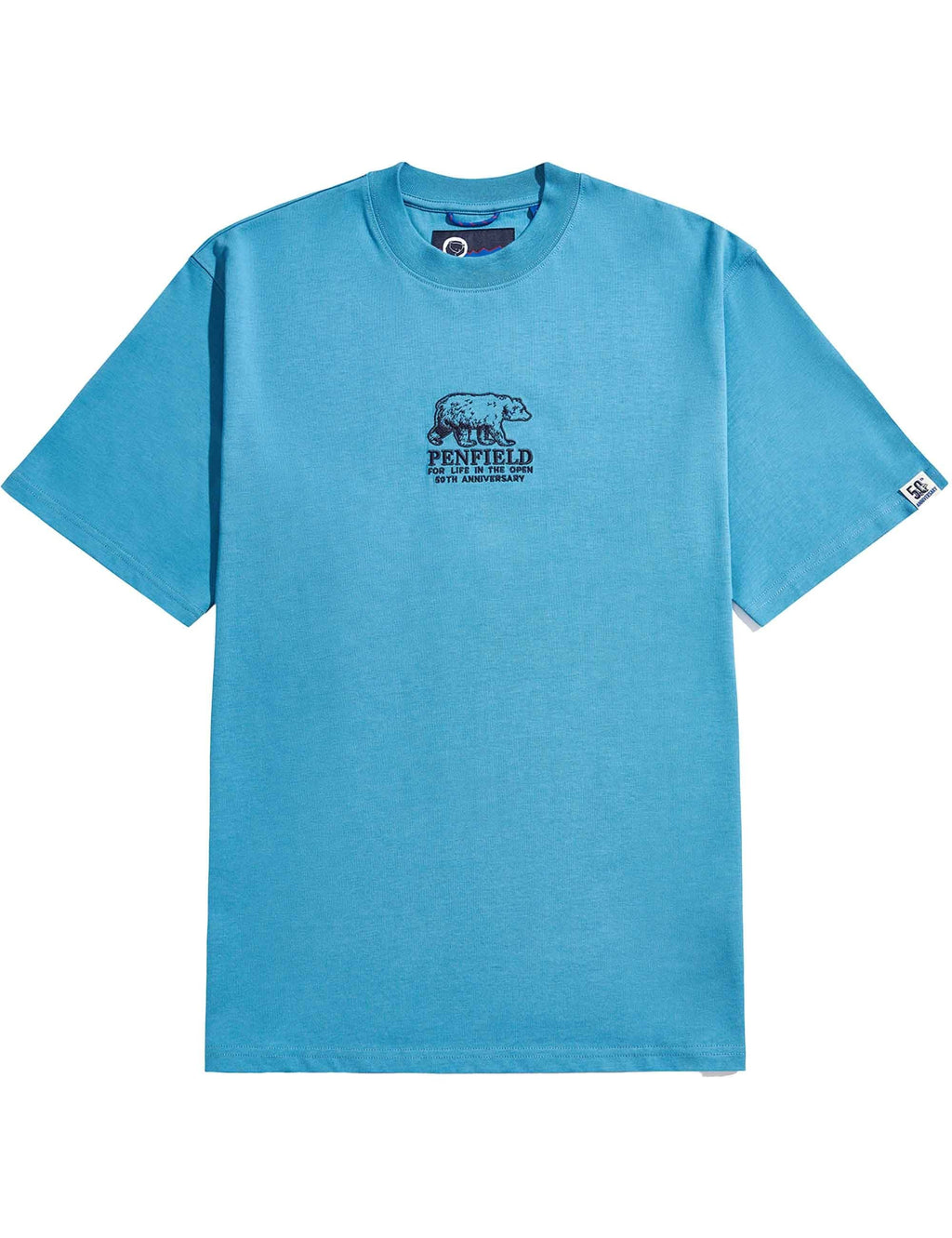 50th Anniversary Print T-Shirt - Niagra