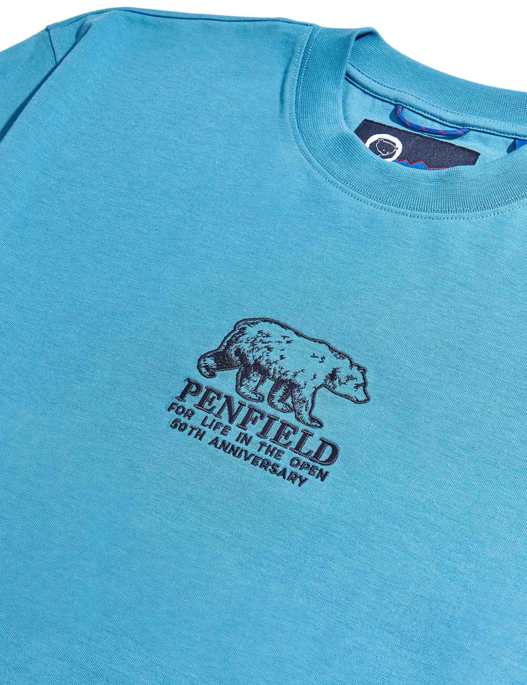 50th Anniversary Print T-Shirt - Niagra