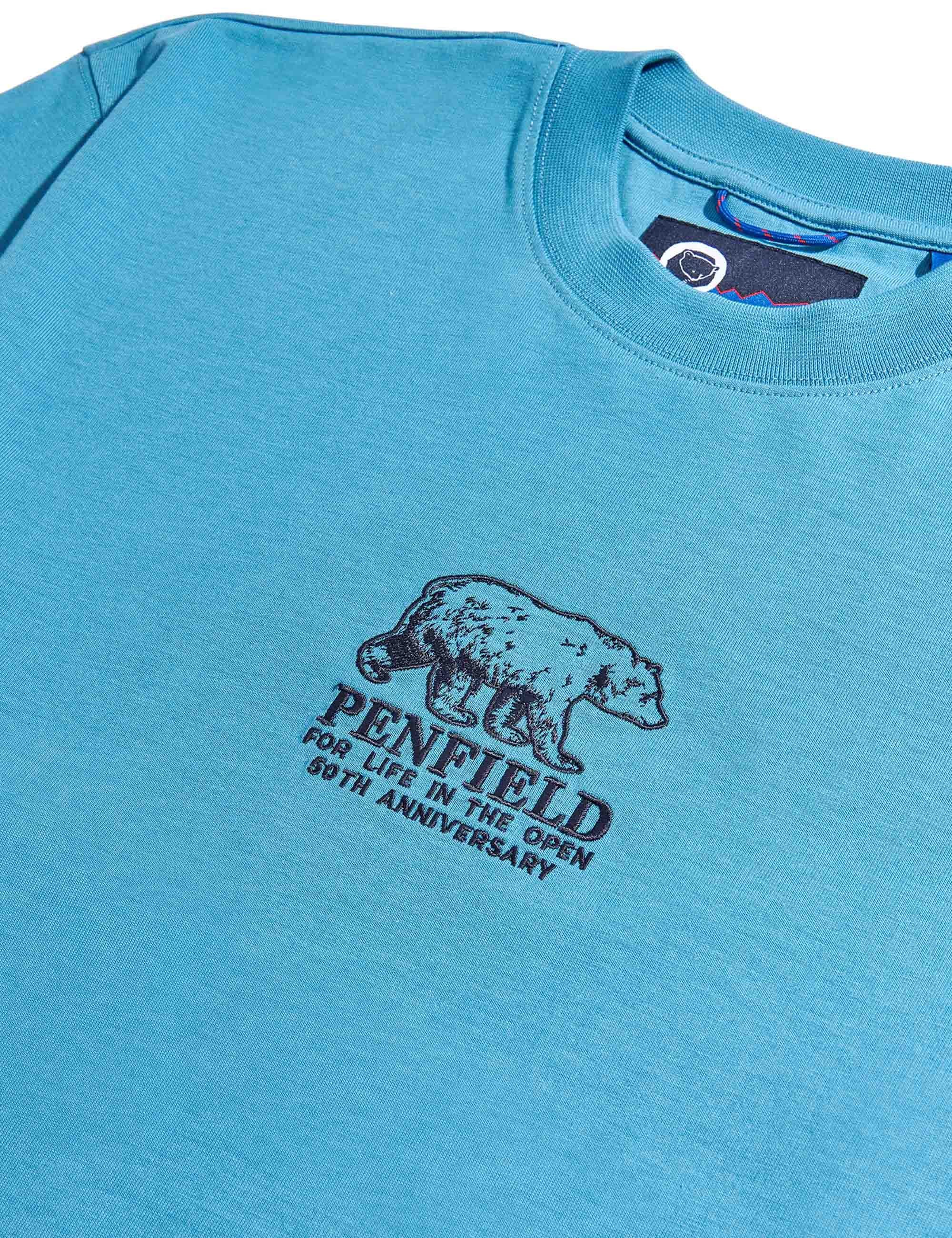 Penfield 50th Anniversary Print T-Shirt - Niagra
