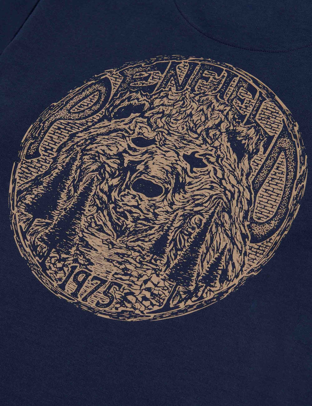 Wild Bear T-Shirt - Navy Blazer