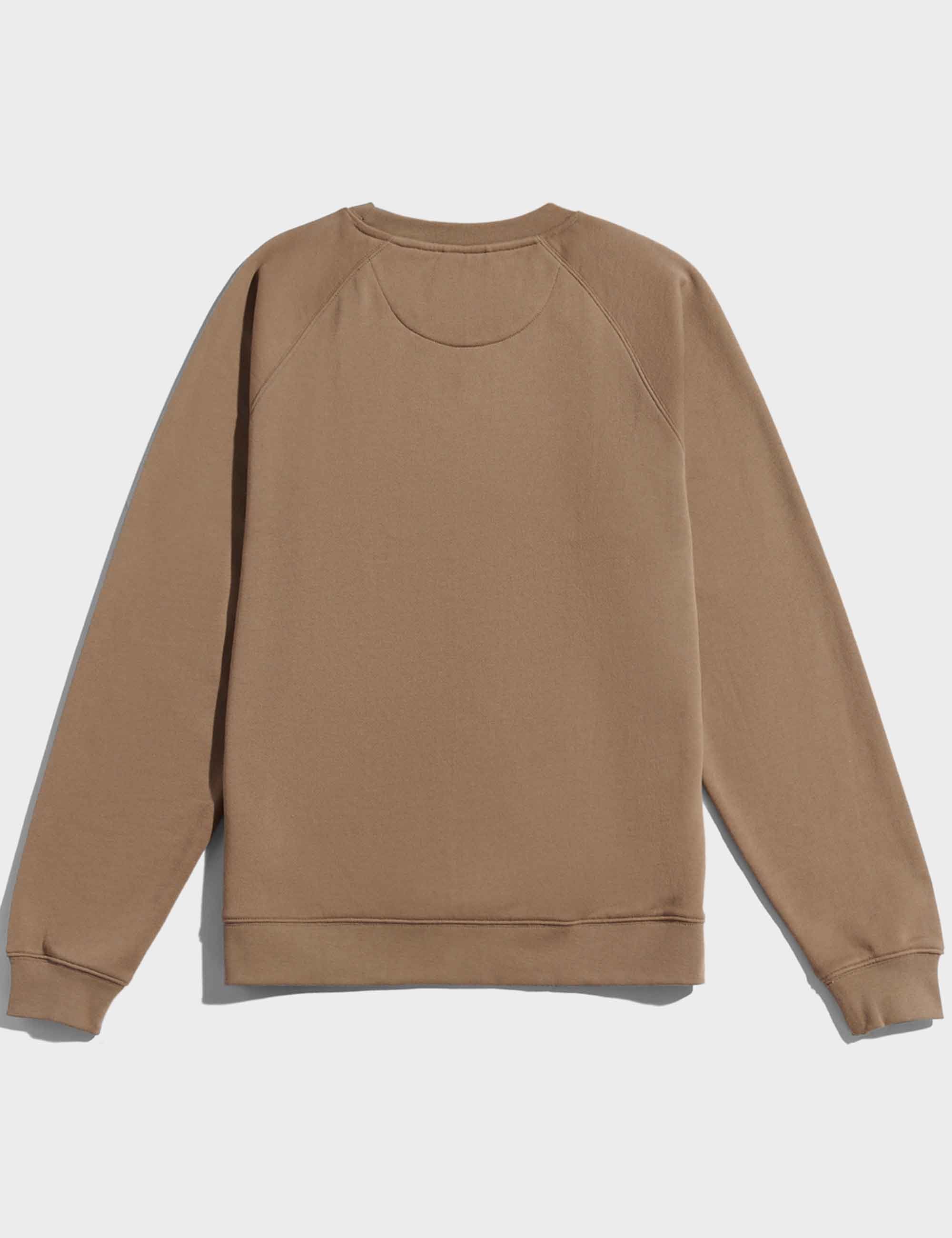 Penfield Embroidered Trout Raglan Crew Sweat - Lead Grey