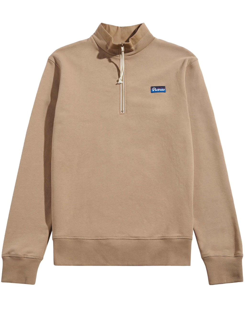 Fore Fray Quarter Zip Fleece Top - Lead Grey