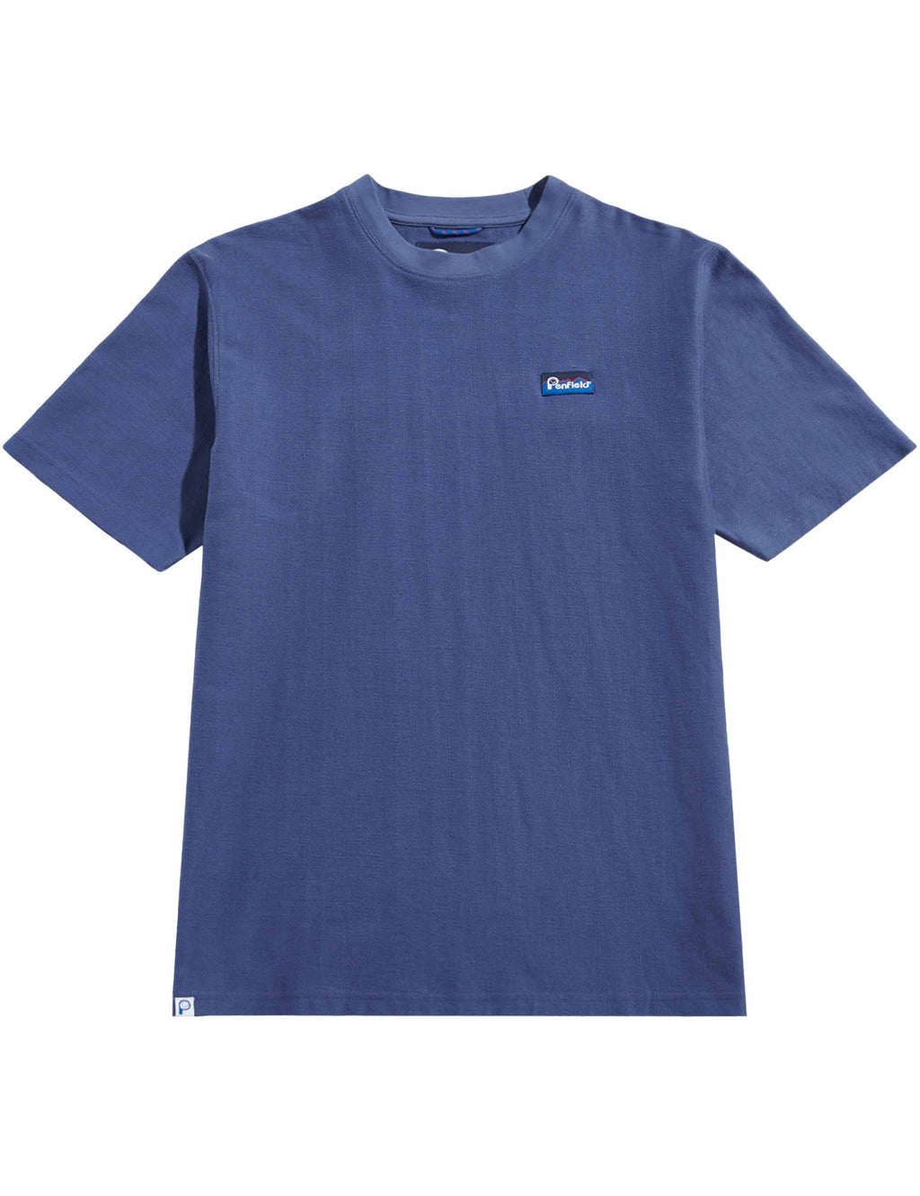 Textured T-Shirt - Blue Indigo
