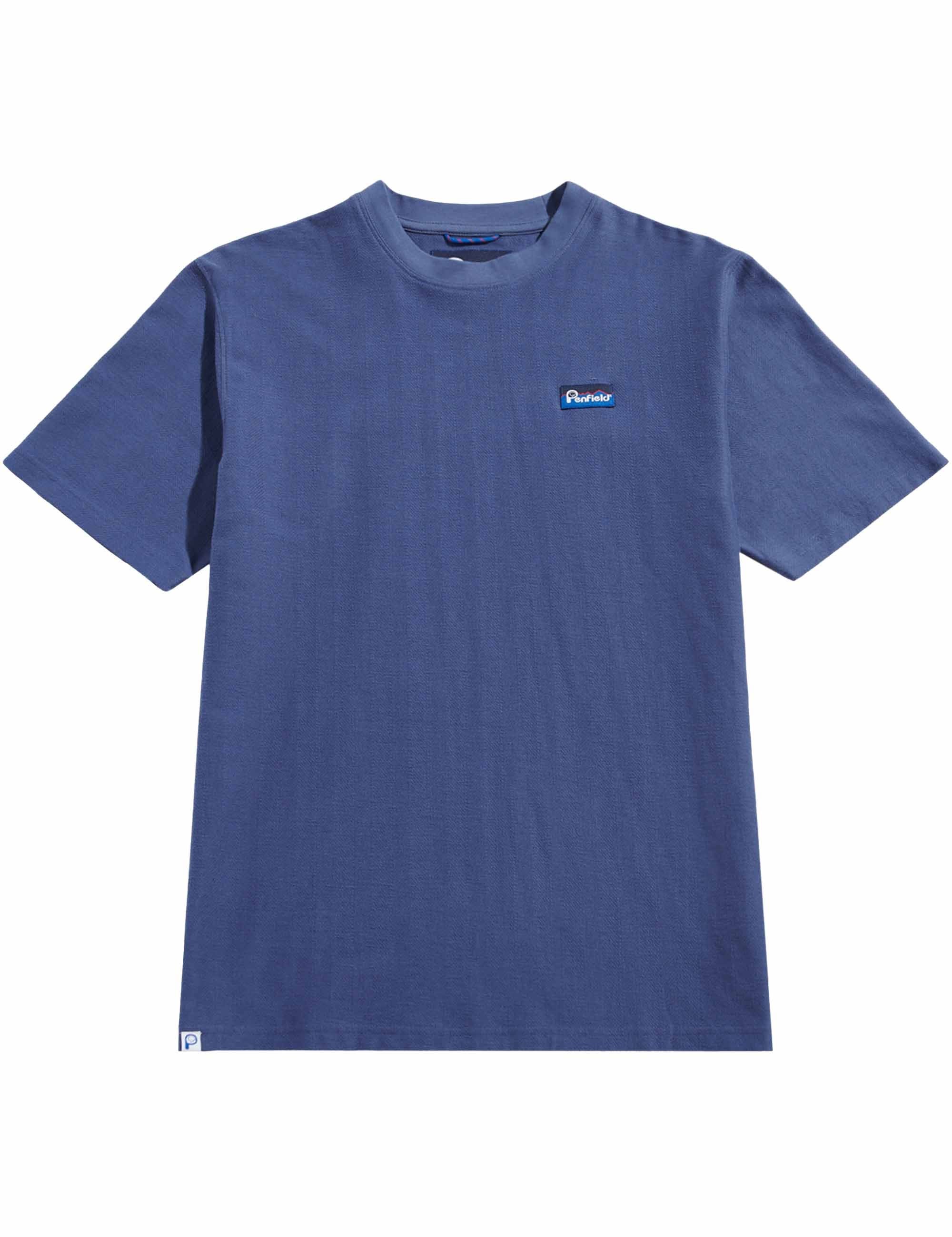 Penfield Textured T-Shirt - Blue Indigo