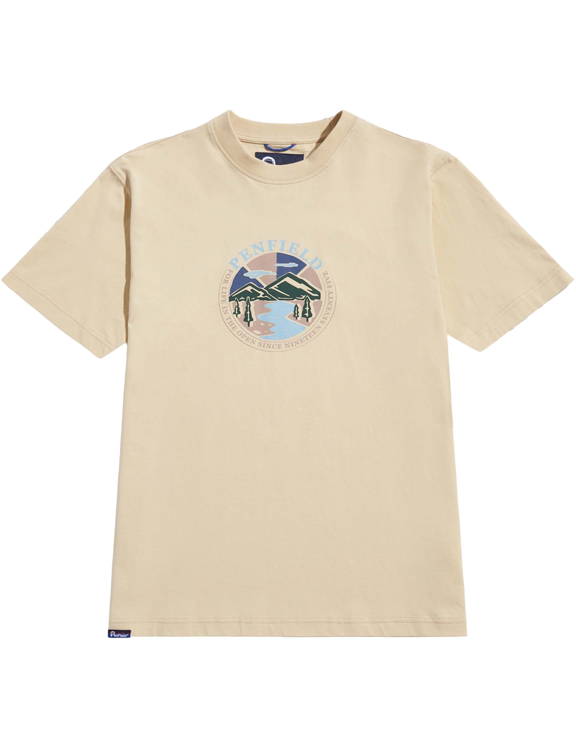 Penfield Riverview T-Shirt - Brown Rice