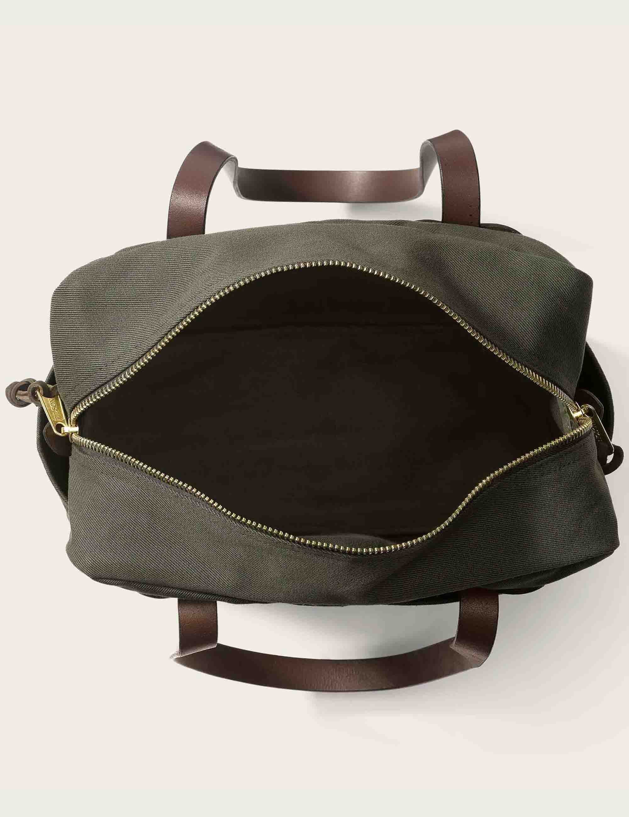 Tote Bag w/Zipper - Tan