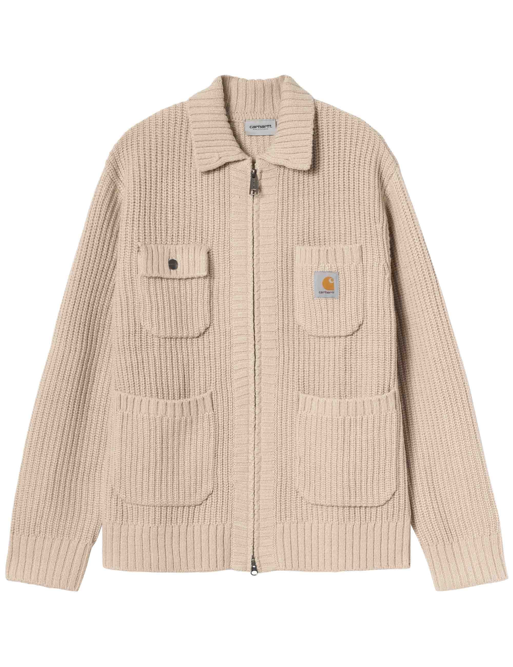 Chore Knit Jacket - Fleur De Sel