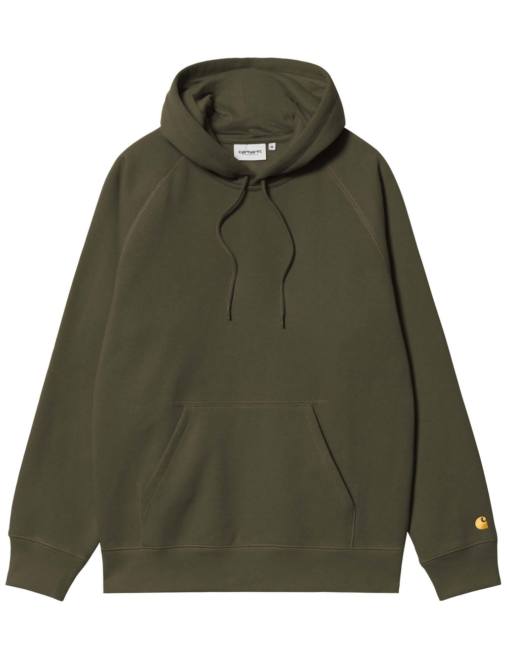 Chase Hooded Sweat - Olive/Gold