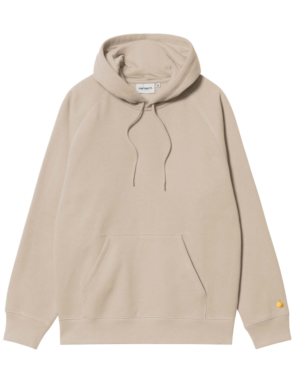 Chase Hooded Sweat - Fleur De Sel/Gold