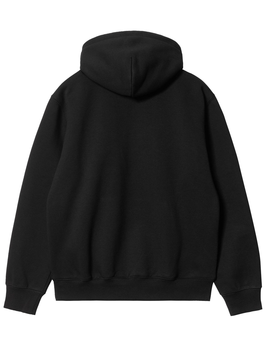Script Hooded Sweat - Black/White