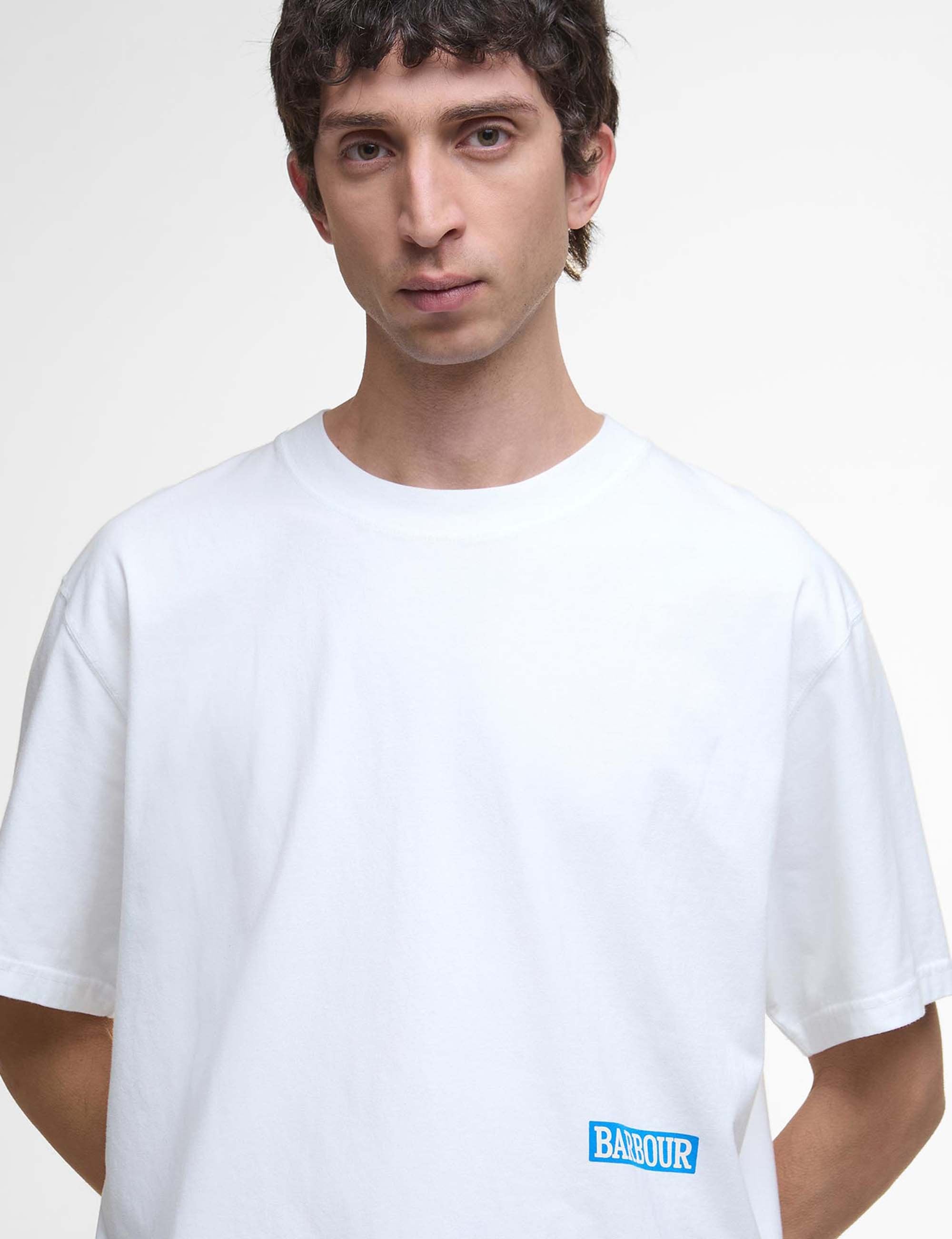 Barbour Mr Solway Oversized T-Shirt - White